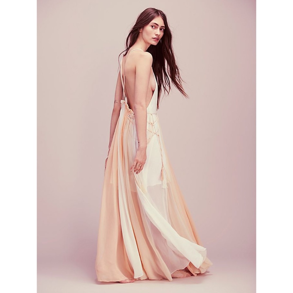 Free people setting sun maxi